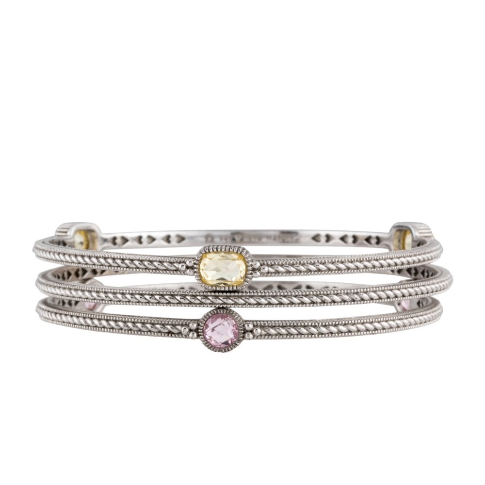 Set of 3 Judith Ripka bracelets